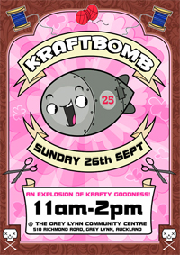 Kraftbomb, 11am–2pm Sunday 26 September, Auckland