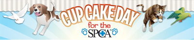 Cupcake Day for the SPCA! Monday 30 August 2010