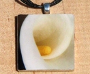 Lily - Wood Tile Pendant Donated by Angel-Inspired Poetry 