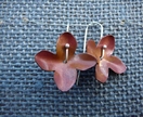 hibiscus earrings