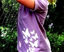 Butterfly t-shirt dress