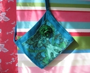 Turquoise and Green Bag
