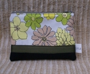 Chirpy-Cheerful Flowers Zip Wallet