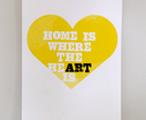 home is where the art is