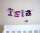 Personalised Padded Name Banner - 4 letter name