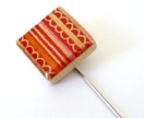 Bright Stripes Japanese Inspired Pin (C14)