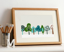 Tree Print by Messagemark